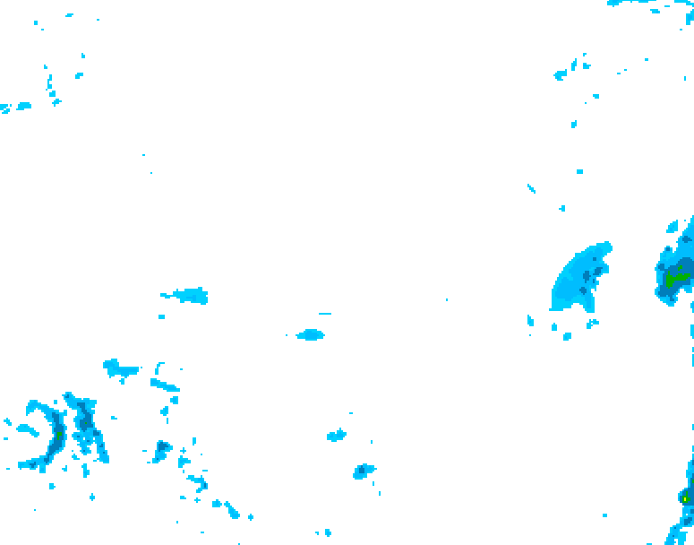 GDPS precipitation 006 hour forecast chart for Canada based on 2026/04/11 1200Z data
