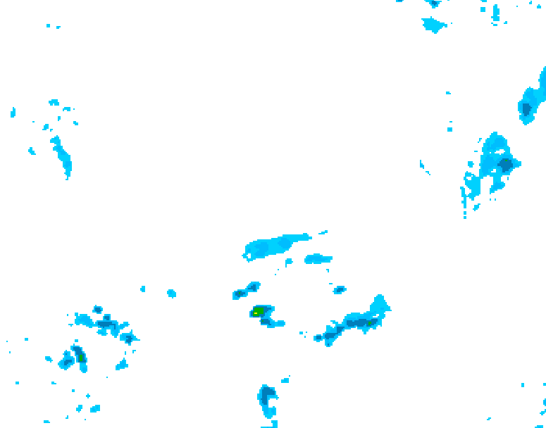 GDPS precipitation 030 hour forecast chart for Canada based on 2026/04/11 1200Z data