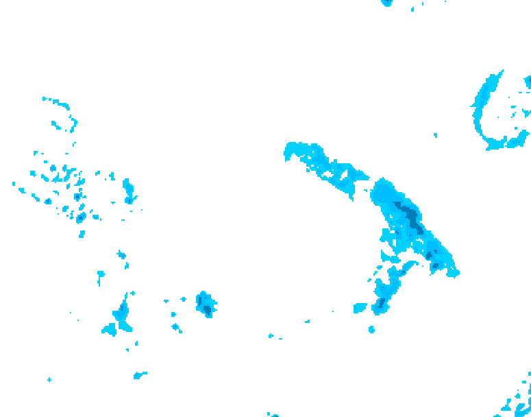 GDPS precipitation 054 hour forecast chart for Canada based on 2026/04/11 1200Z data