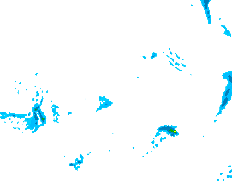 GDPS precipitation 078 hour forecast chart for Canada based on 2026/04/11 1200Z data