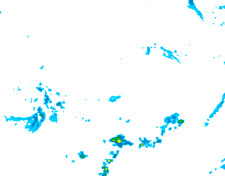 GDPS precipitation 084 hour forecast chart for Canada based on 2026/04/11 1200Z data