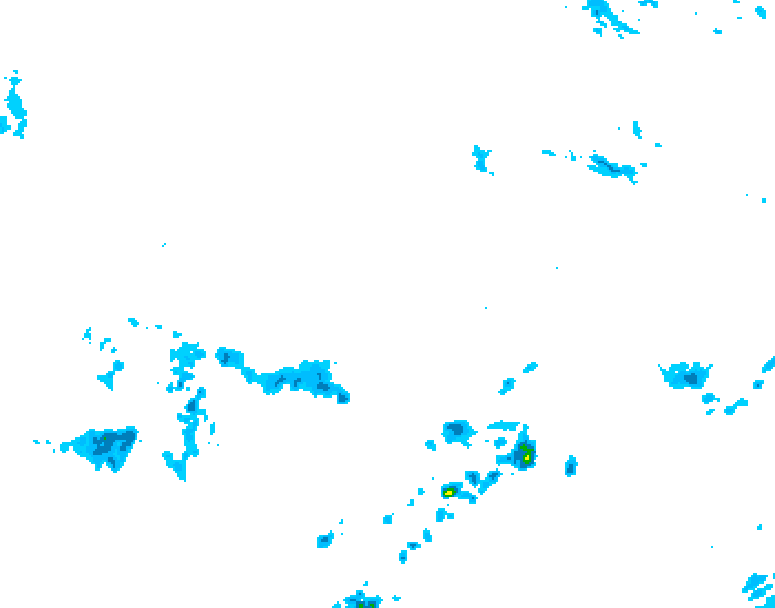GDPS precipitation 096 hour forecast chart for Canada based on 2026/04/11 1200Z data