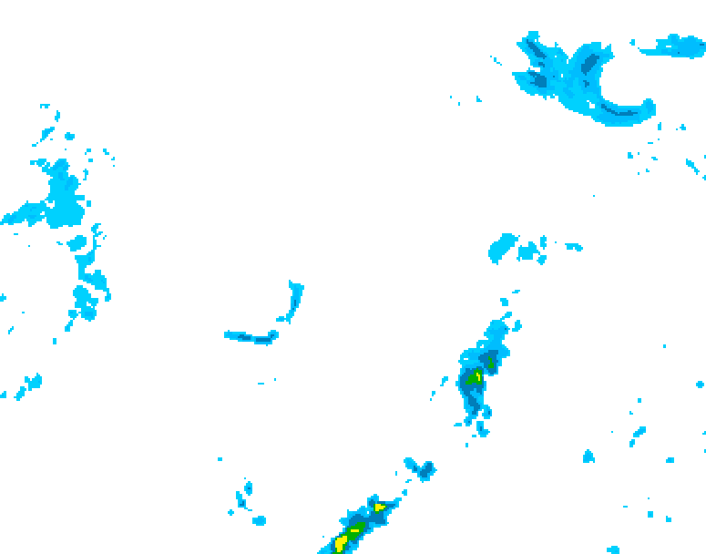GDPS precipitation 180 hour forecast chart for Canada based on 2026/04/11 1200Z data