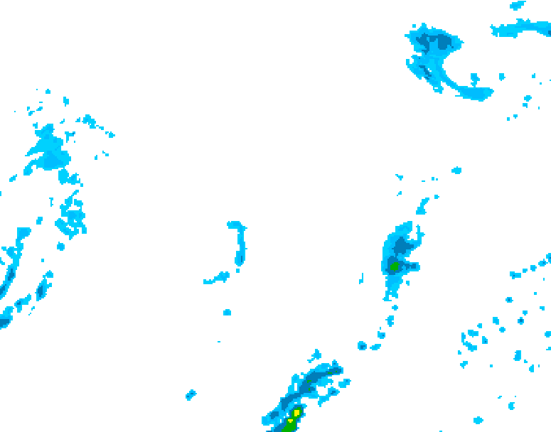 GDPS precipitation 186 hour forecast chart for Canada based on 2026/04/11 1200Z data