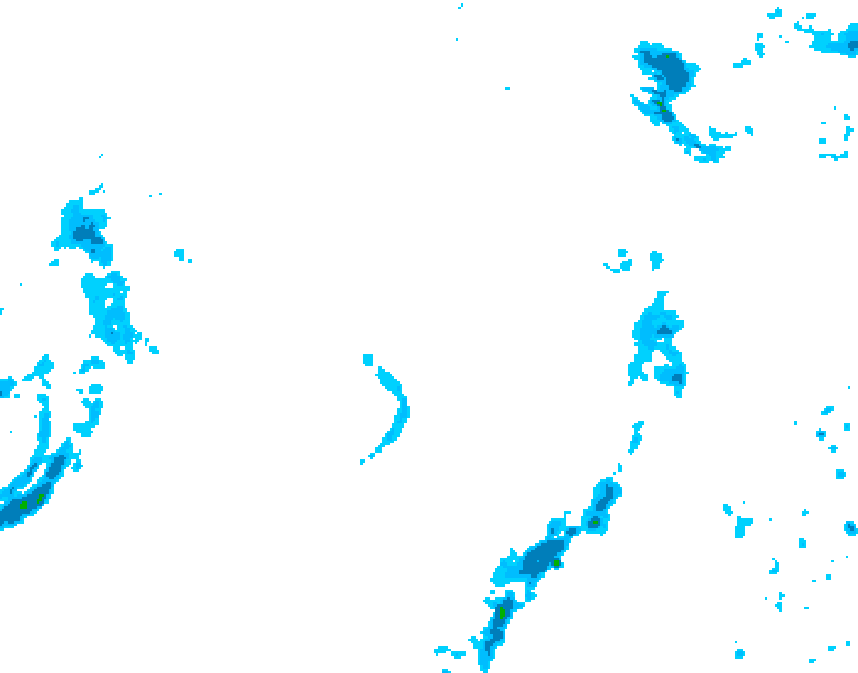 GDPS precipitation 192 hour forecast chart for Canada based on 2026/04/11 1200Z data