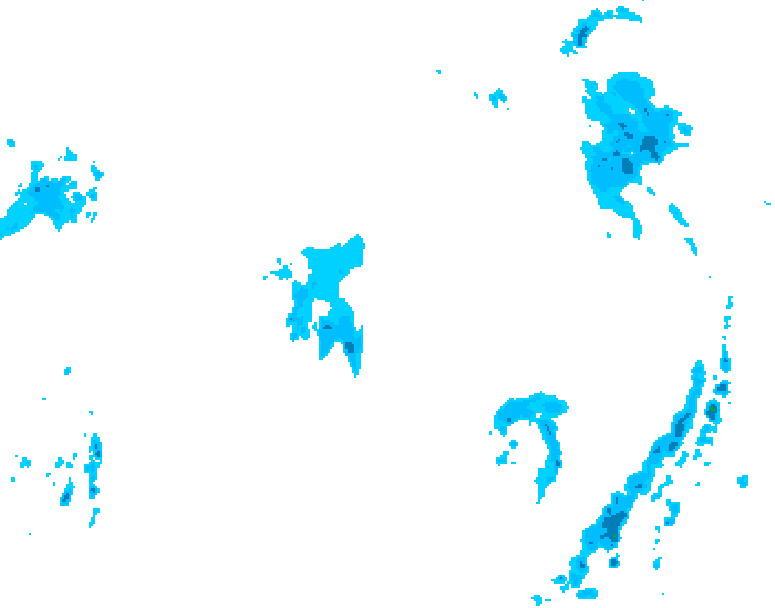 GDPS precipitation 234 hour forecast chart for Canada based on 2026/04/11 1200Z data