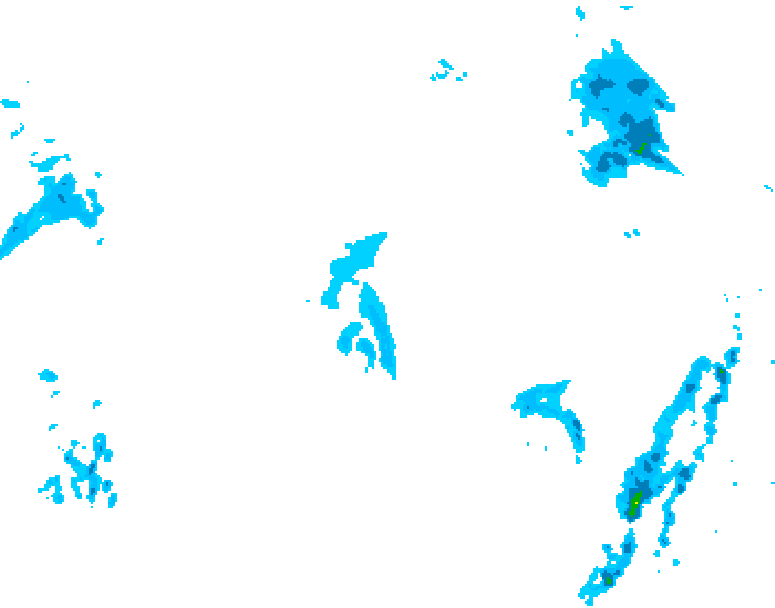 GDPS precipitation 240 hour forecast chart for Canada based on 2026/04/11 1200Z data