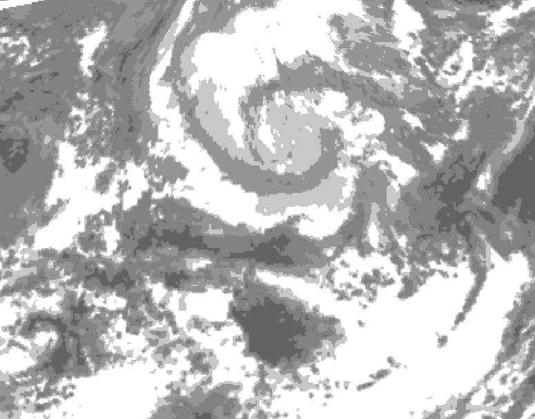 GDPS total cloud 024 hour forecast chart for Canada based on 2026/04/11 0000Z data