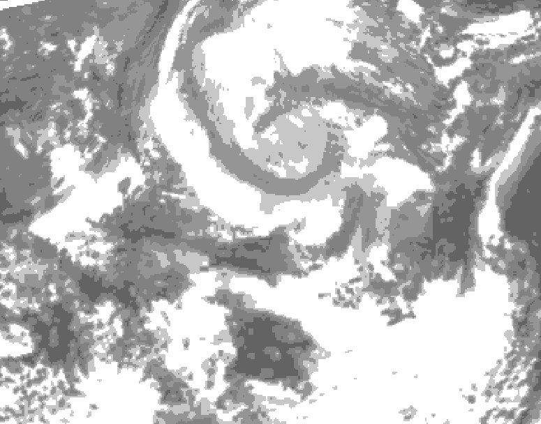 GDPS total cloud 006 hour forecast chart for Canada based on 2026/04/11 1200Z data