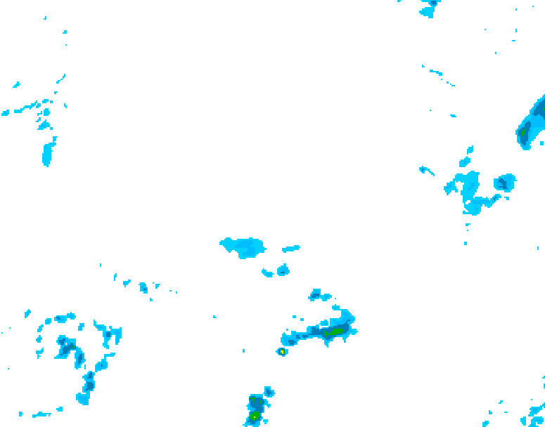 GDPS precipitation 012 hour forecast chart for Canada based on 2026/04/12 0000Z data