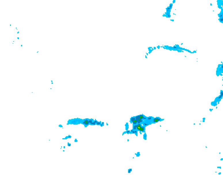 GDPS precipitation 114 hour forecast chart for Canada based on 2026/04/12 0000Z data