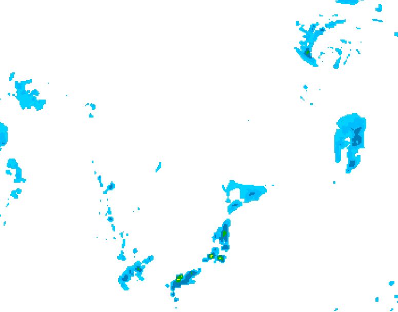 GDPS precipitation 144 hour forecast chart for Canada based on 2026/04/12 0000Z data