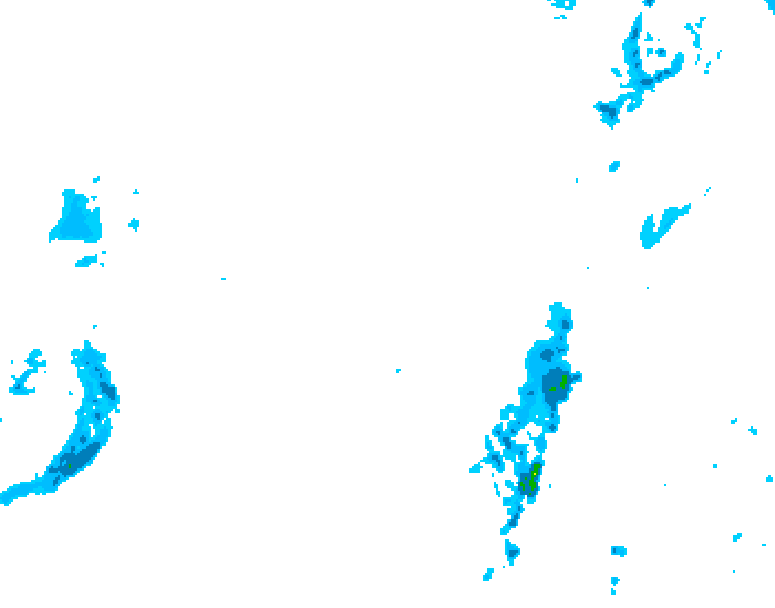 GDPS precipitation 186 hour forecast chart for Canada based on 2026/04/12 0000Z data