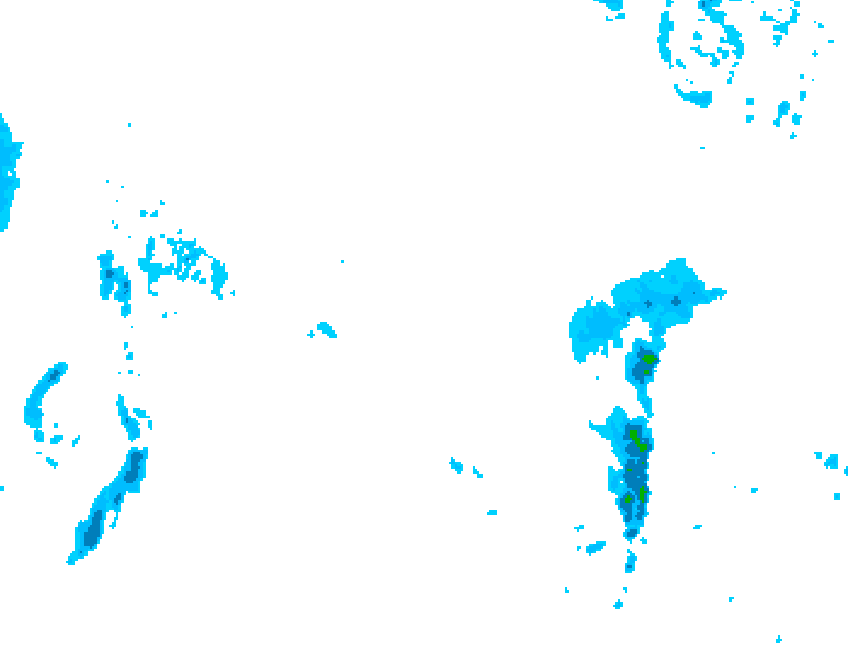 GDPS precipitation 198 hour forecast chart for Canada based on 2026/04/12 0000Z data