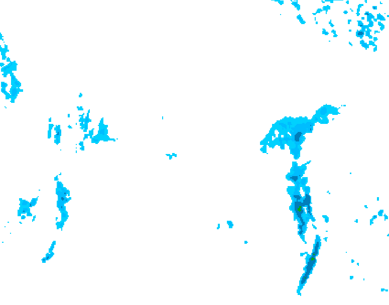 GDPS precipitation 204 hour forecast chart for Canada based on 2026/04/12 0000Z data