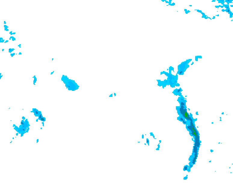 GDPS precipitation 210 hour forecast chart for Canada based on 2026/04/12 0000Z data