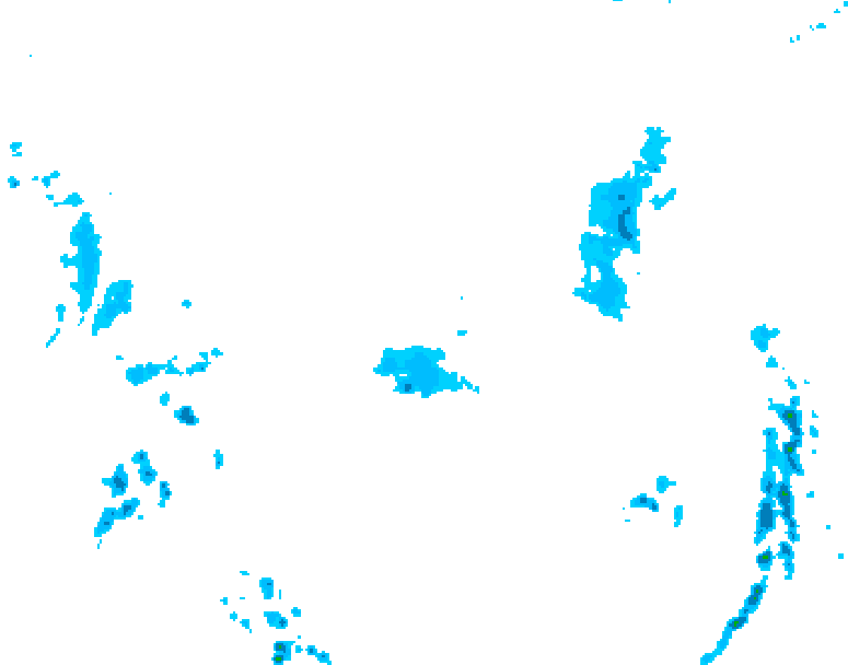 GDPS precipitation 228 hour forecast chart for Canada based on 2026/04/12 0000Z data