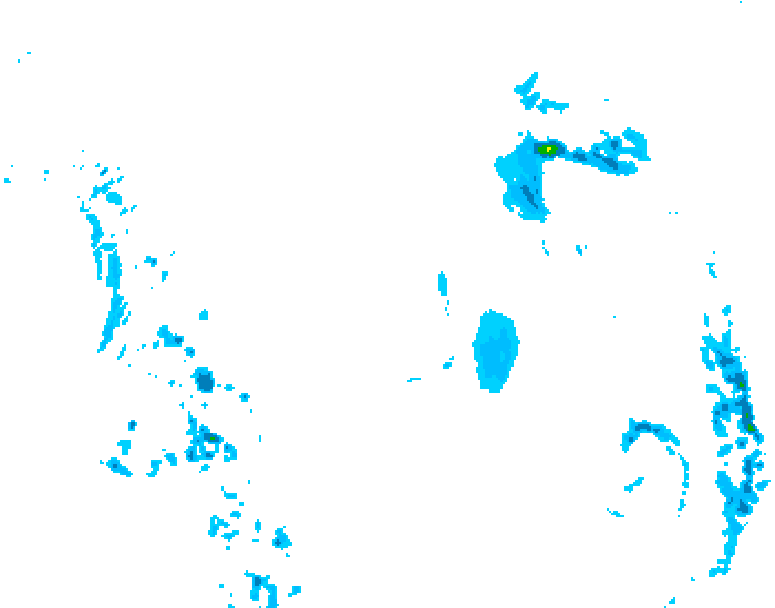 GDPS precipitation 240 hour forecast chart for Canada based on 2026/04/12 0000Z data