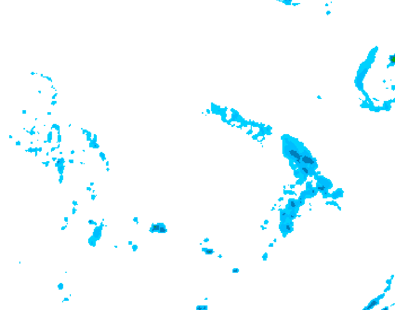 GDPS precipitation 030 hour forecast chart for Canada based on 2026/04/12 1200Z data