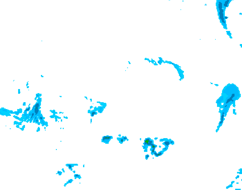 GDPS precipitation 048 hour forecast chart for Canada based on 2026/04/12 1200Z data