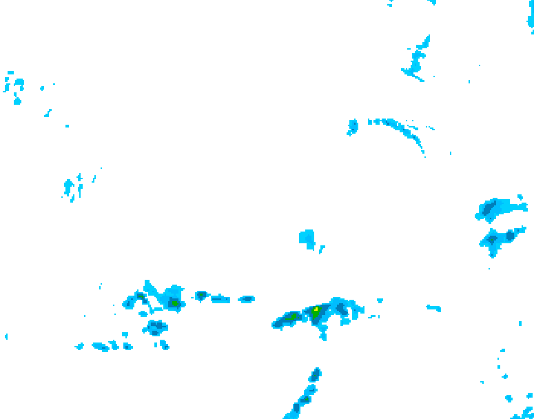 GDPS precipitation 096 hour forecast chart for Canada based on 2026/04/12 1200Z data