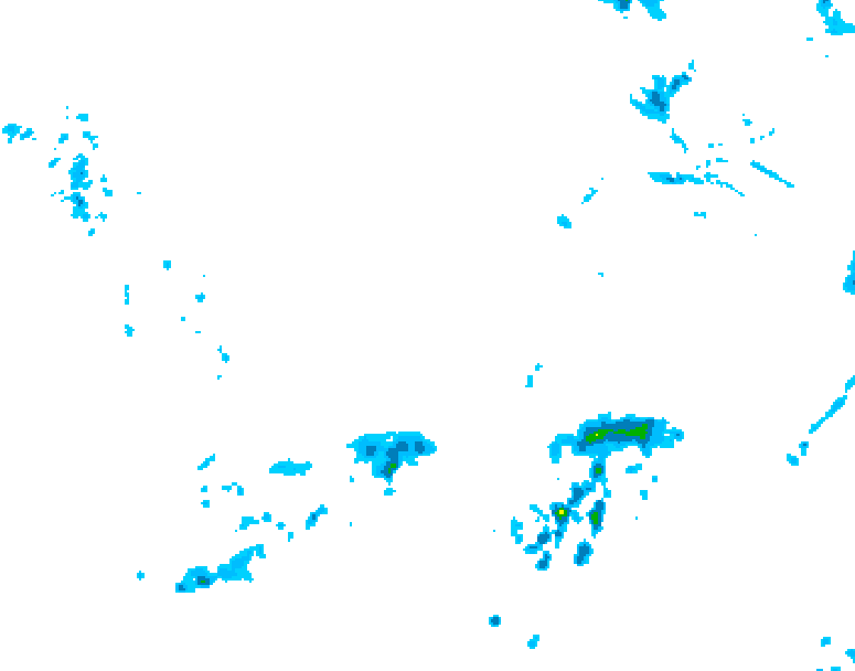 GDPS precipitation 108 hour forecast chart for Canada based on 2026/04/12 1200Z data