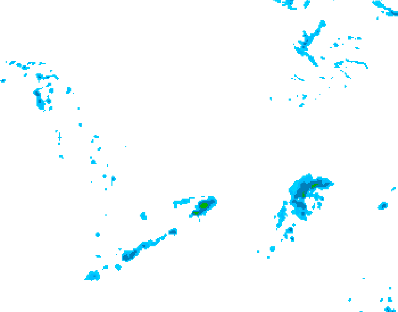 GDPS precipitation 114 hour forecast chart for Canada based on 2026/04/12 1200Z data
