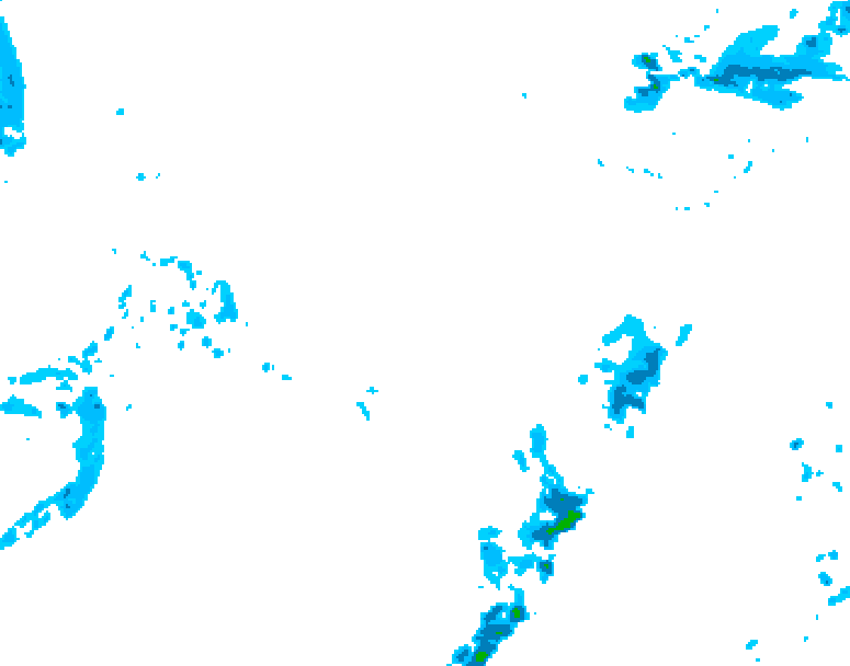 GDPS precipitation 162 hour forecast chart for Canada based on 2026/04/12 1200Z data