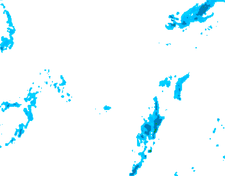 GDPS precipitation 168 hour forecast chart for Canada based on 2026/04/12 1200Z data