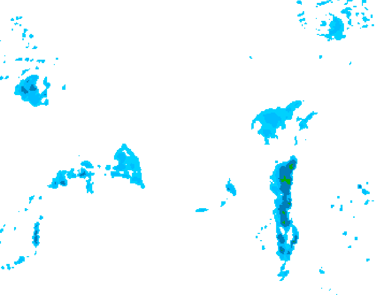 GDPS precipitation 186 hour forecast chart for Canada based on 2026/04/12 1200Z data