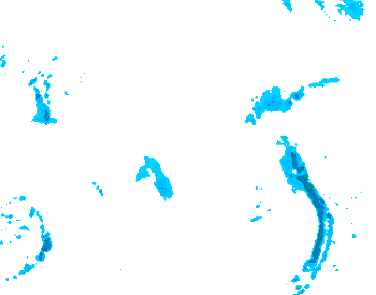 GDPS precipitation 198 hour forecast chart for Canada based on 2026/04/12 1200Z data