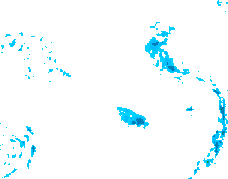 GDPS precipitation 216 hour forecast chart for Canada based on 2026/04/12 1200Z data