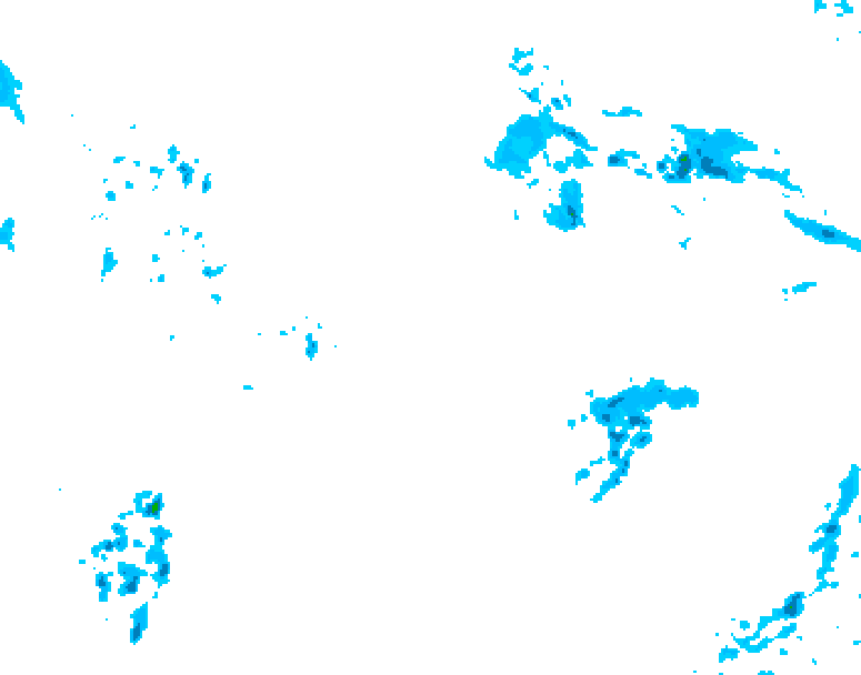 GDPS precipitation 234 hour forecast chart for Canada based on 2026/04/12 1200Z data