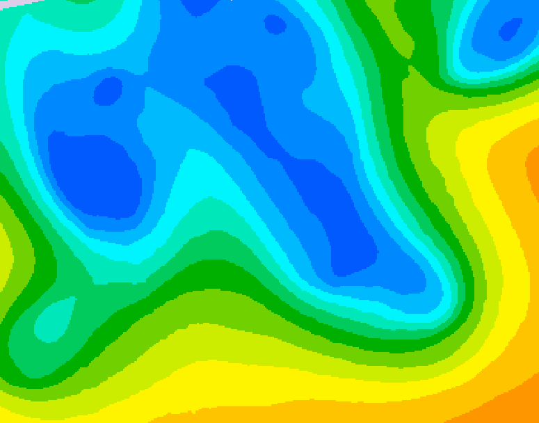 GDPS 500 millibar geopotential height 192 hour forecast chart for Canada based on 2026/04/13 0000Z data