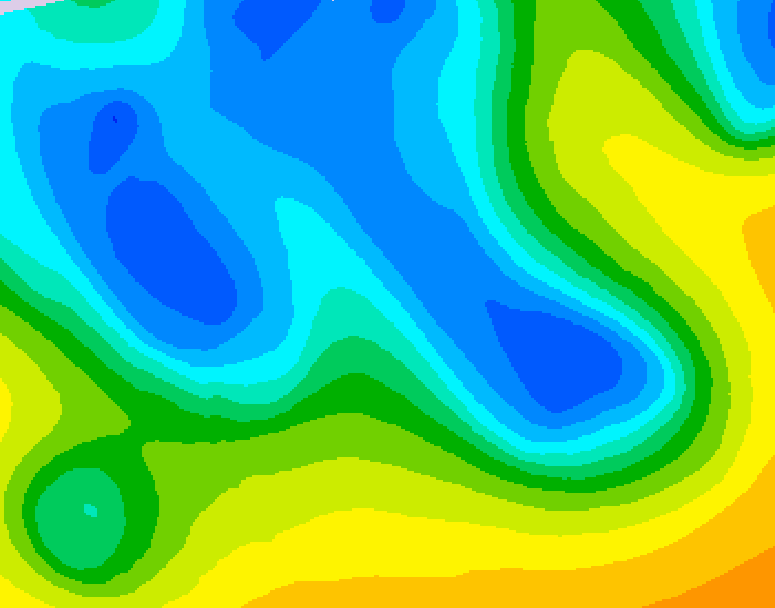 GDPS 500 millibar geopotential height 204 hour forecast chart for Canada based on 2026/04/13 0000Z data