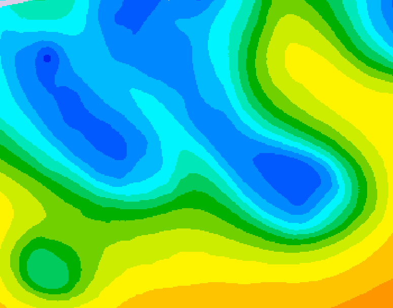 GDPS 500 millibar geopotential height 210 hour forecast chart for Canada based on 2026/04/13 0000Z data