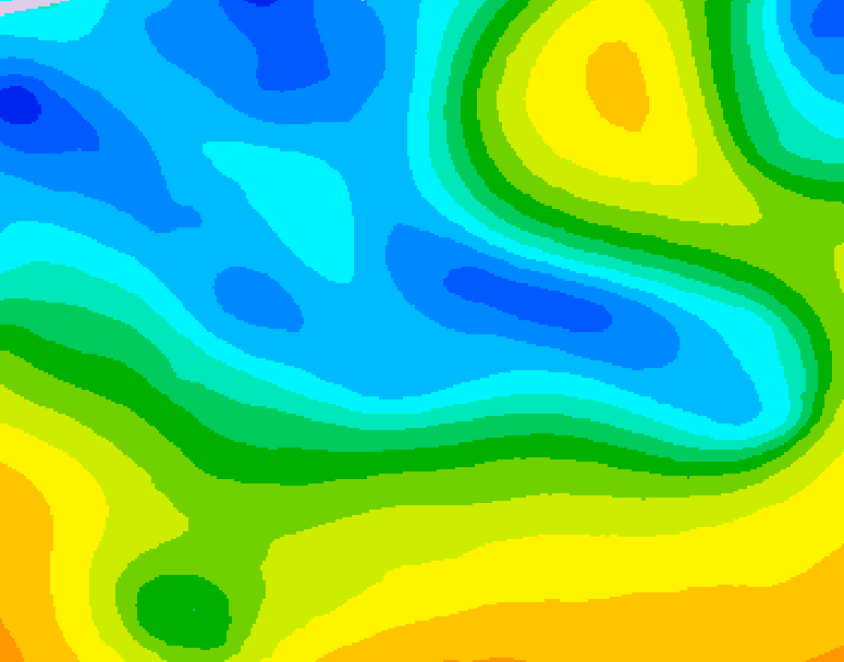 GDPS 500 millibar geopotential height 234 hour forecast chart for Canada based on 2026/04/13 0000Z data
