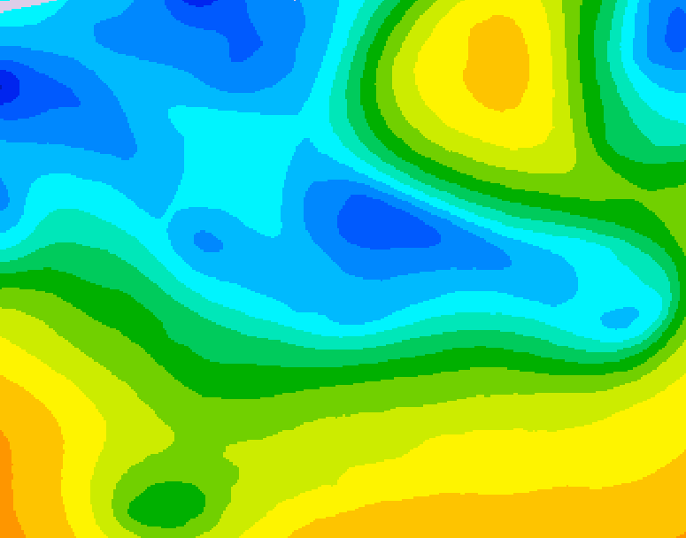 GDPS 500 millibar geopotential height 240 hour forecast chart for Canada based on 2026/04/13 0000Z data