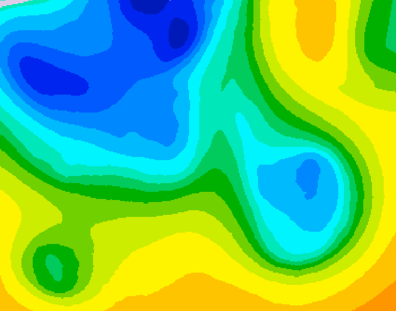 GDPS 500 millibar geopotential height 204 hour forecast chart for Canada based on 2026/04/13 1200Z data