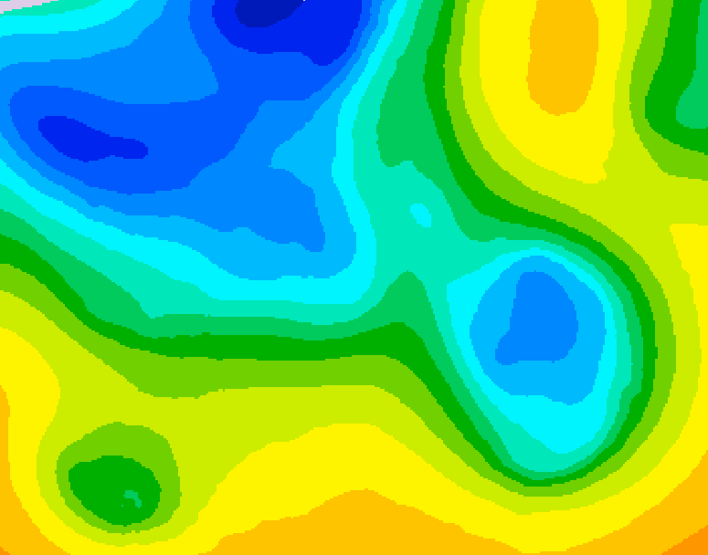 GDPS 500 millibar geopotential height 210 hour forecast chart for Canada based on 2026/04/13 1200Z data