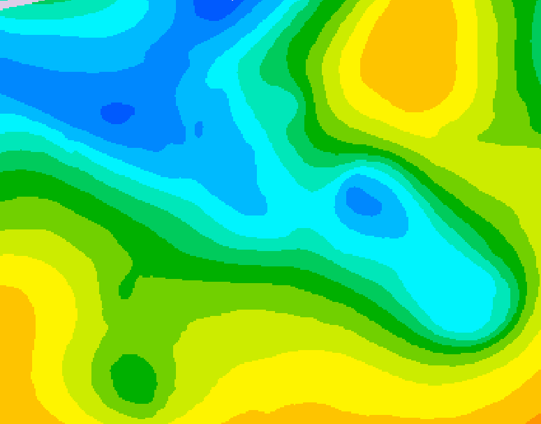 GDPS 500 millibar geopotential height 228 hour forecast chart for Canada based on 2026/04/13 1200Z data