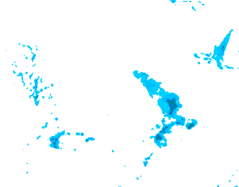 GDPS precipitation 012 hour forecast chart for Canada based on 2026/04/13 0000Z data