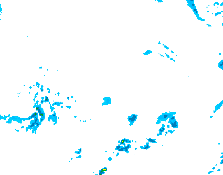 GDPS precipitation 048 hour forecast chart for Canada based on 2026/04/13 0000Z data