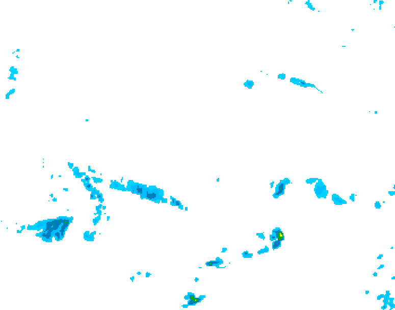 GDPS precipitation 060 hour forecast chart for Canada based on 2026/04/13 0000Z data