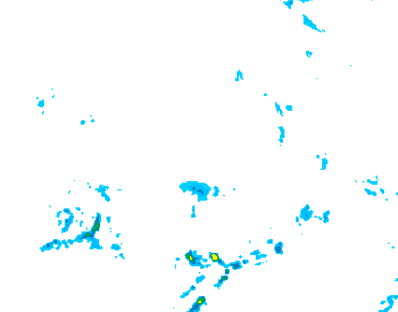 GDPS precipitation 072 hour forecast chart for Canada based on 2026/04/13 0000Z data