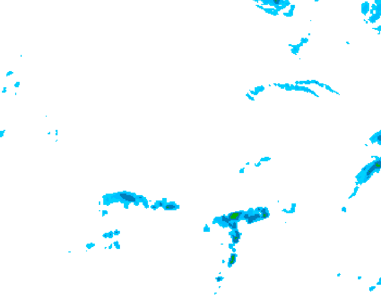 GDPS precipitation 090 hour forecast chart for Canada based on 2026/04/13 0000Z data