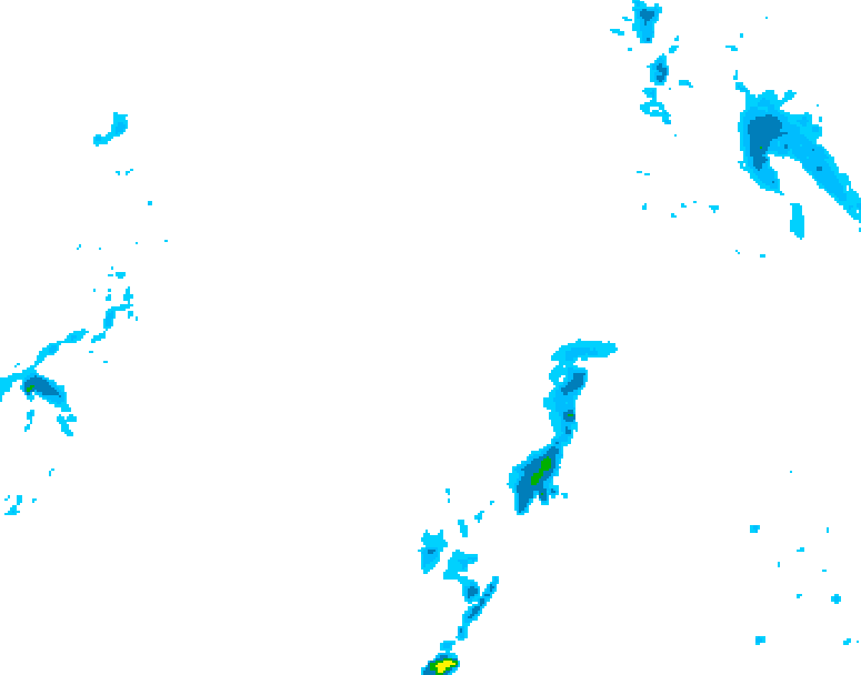 GDPS precipitation 138 hour forecast chart for Canada based on 2026/04/13 0000Z data