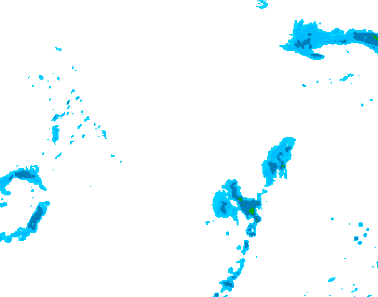 GDPS precipitation 150 hour forecast chart for Canada based on 2026/04/13 0000Z data