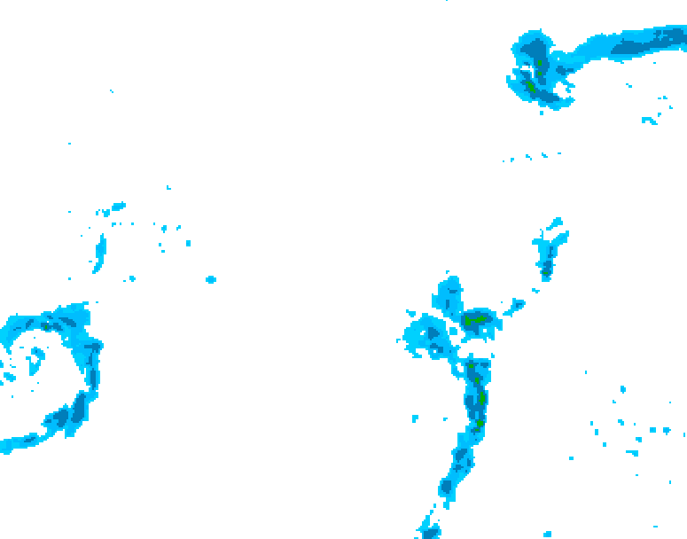 GDPS precipitation 156 hour forecast chart for Canada based on 2026/04/13 0000Z data