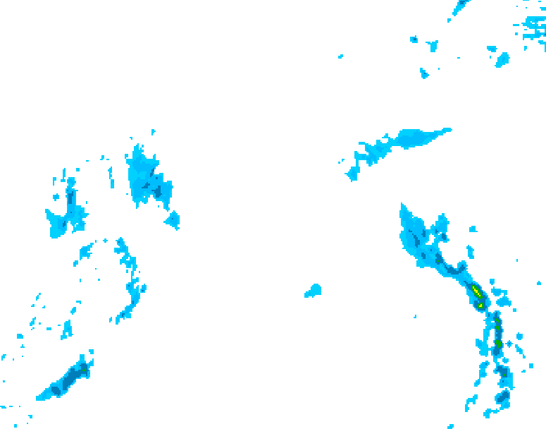 GDPS precipitation 186 hour forecast chart for Canada based on 2026/04/13 0000Z data